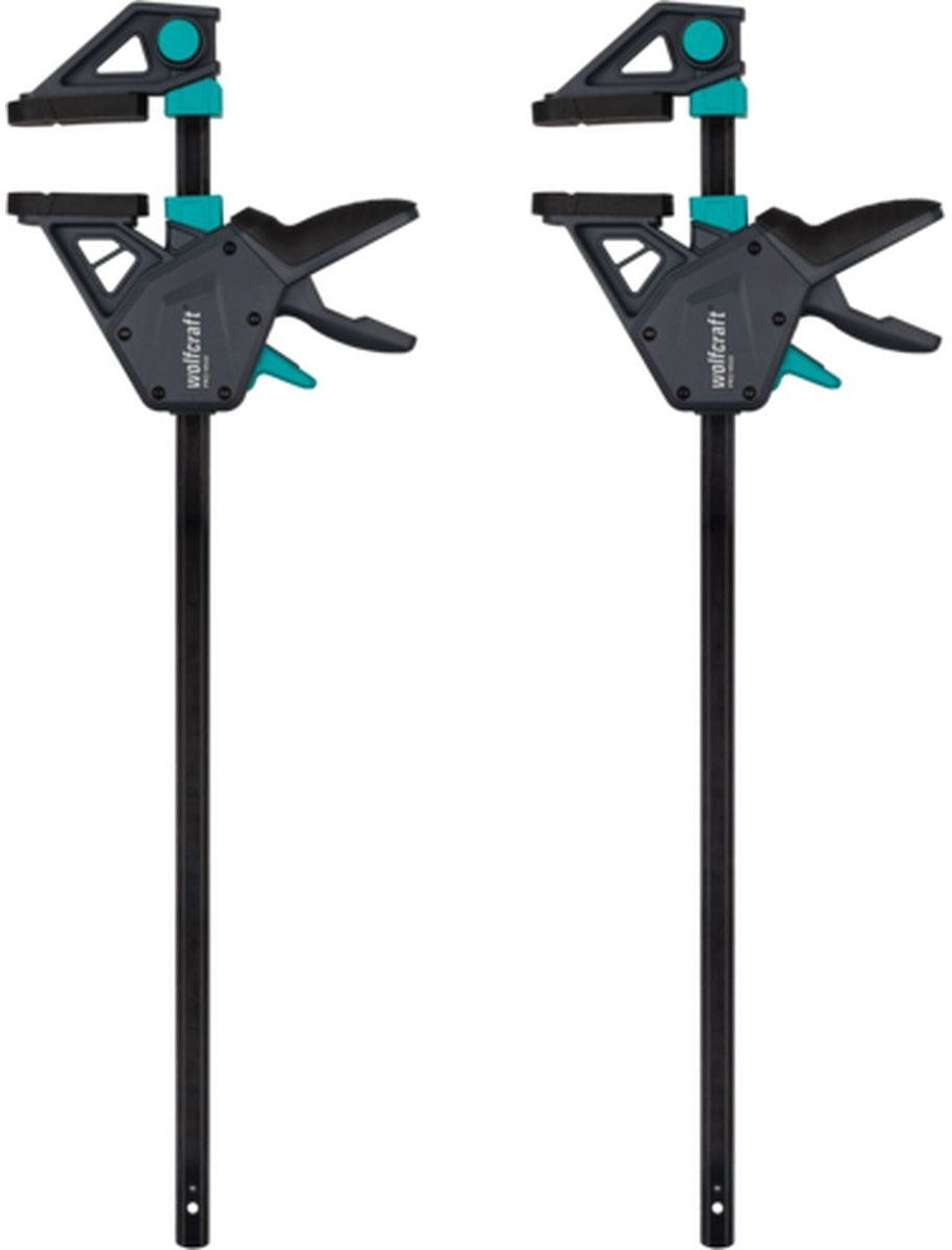 Wolfcraft - 2 pinces à colle 450 mm - pince à colle pro max - 8662060