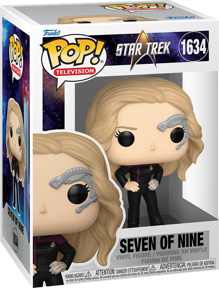 Funko-pop ! télévision : star trek picard - sept sur neuf #1634