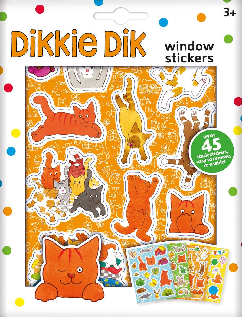 Bambolino Toys Dikkie Dik Window Stickers, 45dlg.