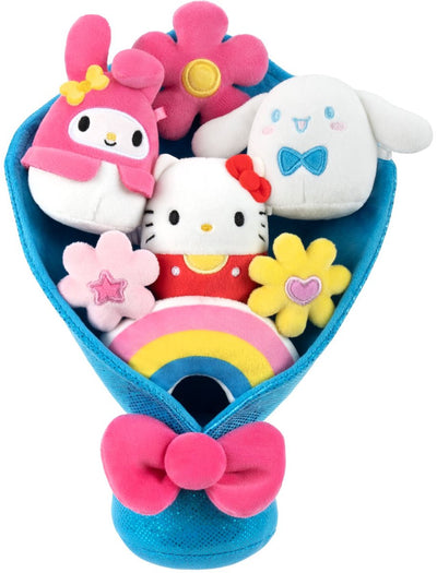Squishmallows Jazwares - Hello Kitty et ses amis - bouquet printemps 2026 tous les jours - peluche 6cm