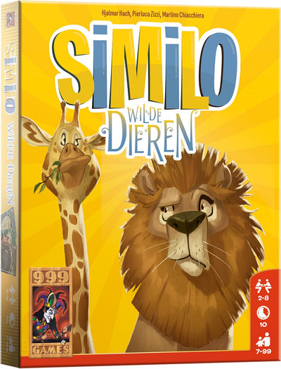 999 Games Similo: jeu de cartes d'animaux sauvages