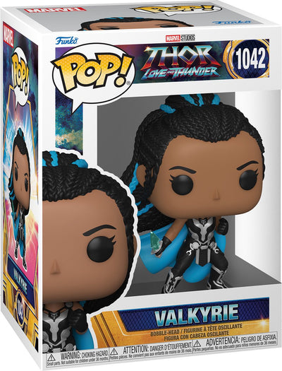 Funko thor - thor : j'adore la pop du tonnerre ! figurine collector valkyrie 9 cm - multicolore