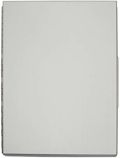 Presse-papiers Maul Assist - argent - aluminium - a4 - 1 pièce - 32,5 x 23 x 2,5 cm -