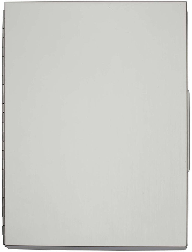 Presse-papiers Maul Assist - argent - aluminium - a4 - 1 pièce - 32,5 x 23 x 2,5 cm -