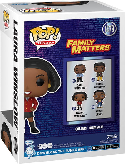 La famille Funko compte - pop ! TV Laura figurine collector 9 cm - multicolore
