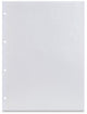 Hama carton photo avec glassine, 23,3 x 31 cm, perforé, 25 feuilles, blanc