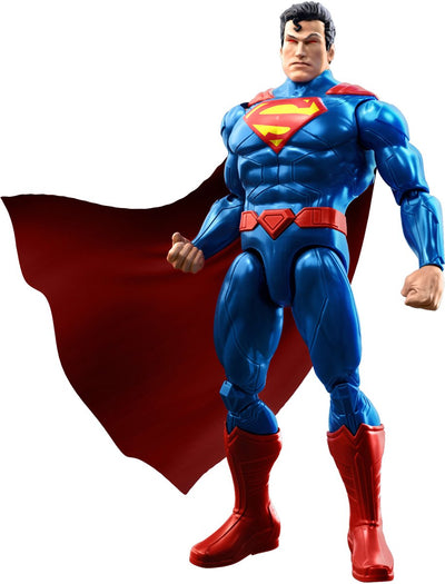 Figurine Mattel DC Premier Superman - 16,5 cm avec action, lumières et 10 sons