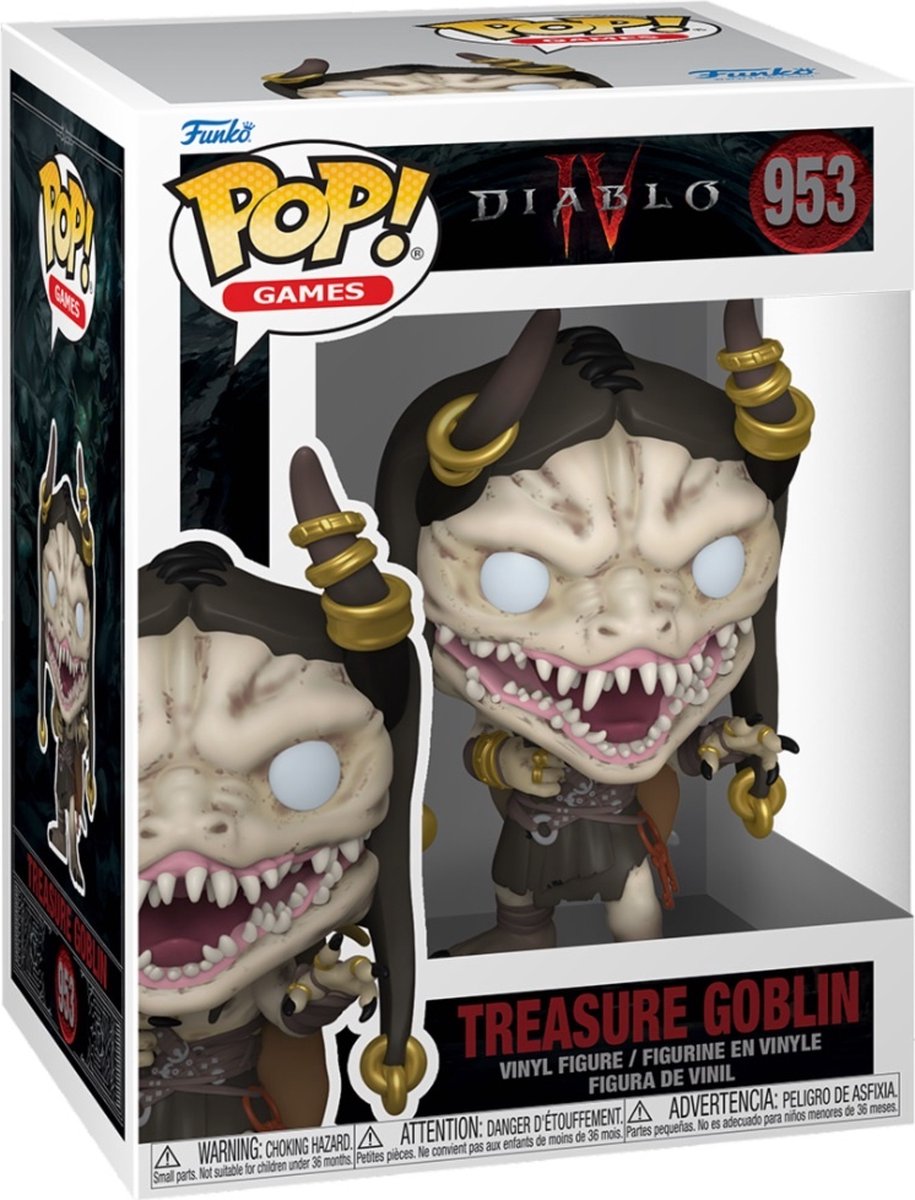 Jeux Funko pop : diablo 4 - trésor gobelin - pop #953