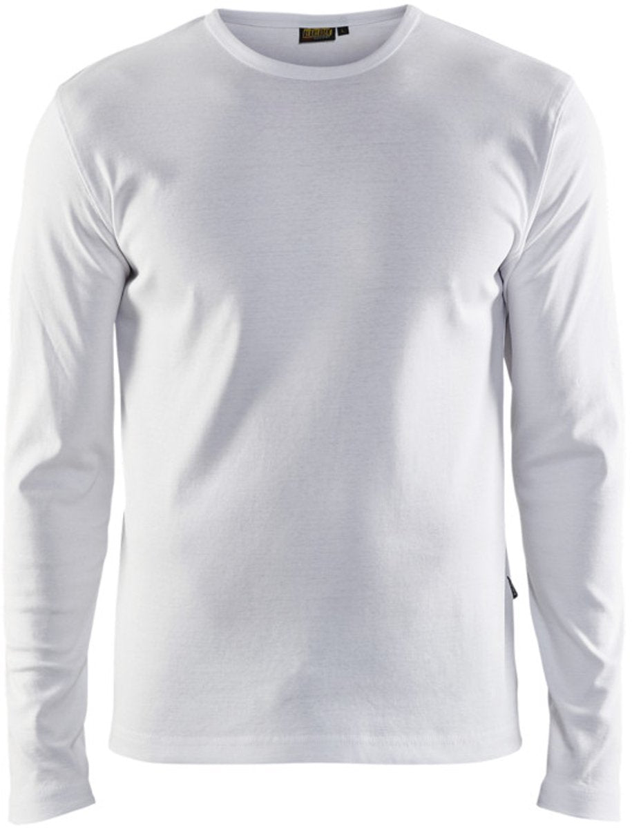 Blåkläder blaklader t-shirt manches longues 3314-1032 - blanc - l