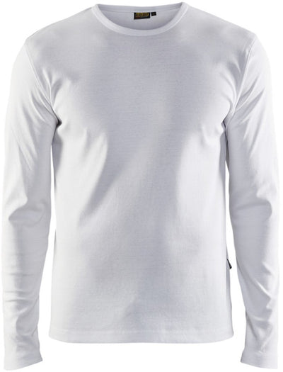 Blåkläder blaklader t-shirt manches longues 3314-1032 - blanc - l