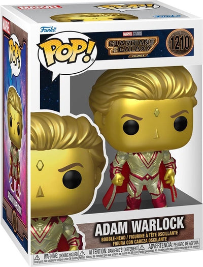 Funko Gardiens de la Galaxie - Marvel Pop ! complet. 3 Adam Warlock figurine collector 9 cm - multicolore
