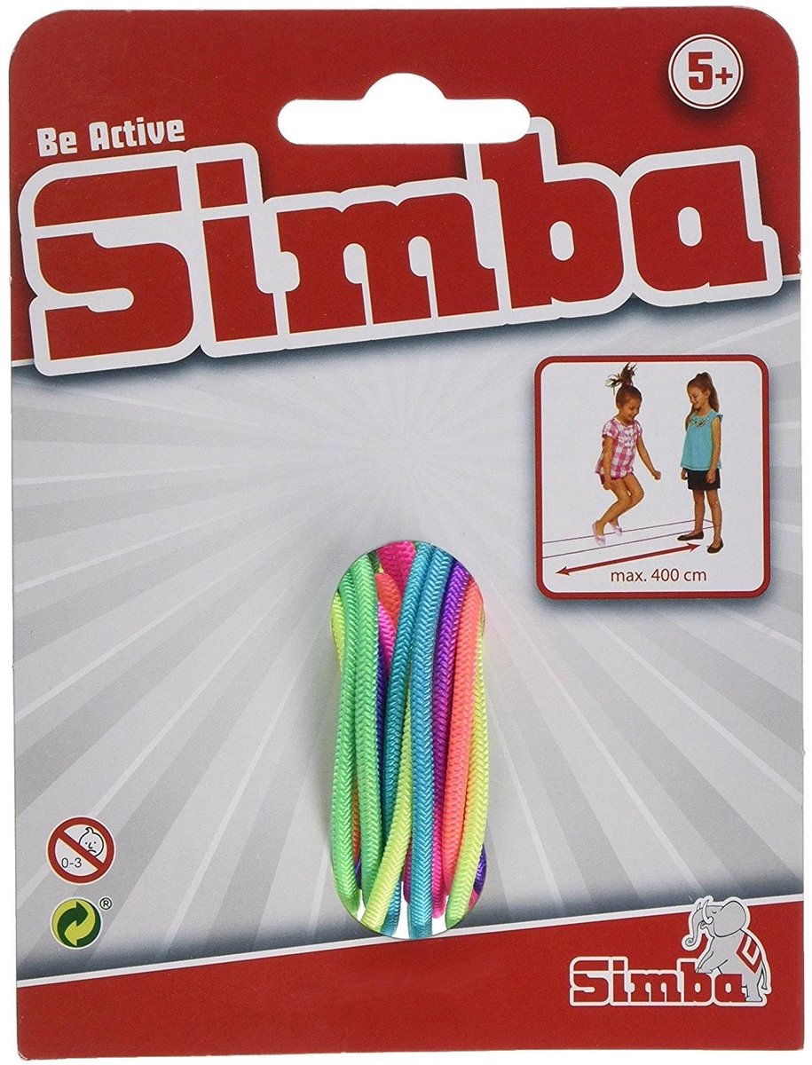 Simba - torsion en caoutchouc - corde à sauter