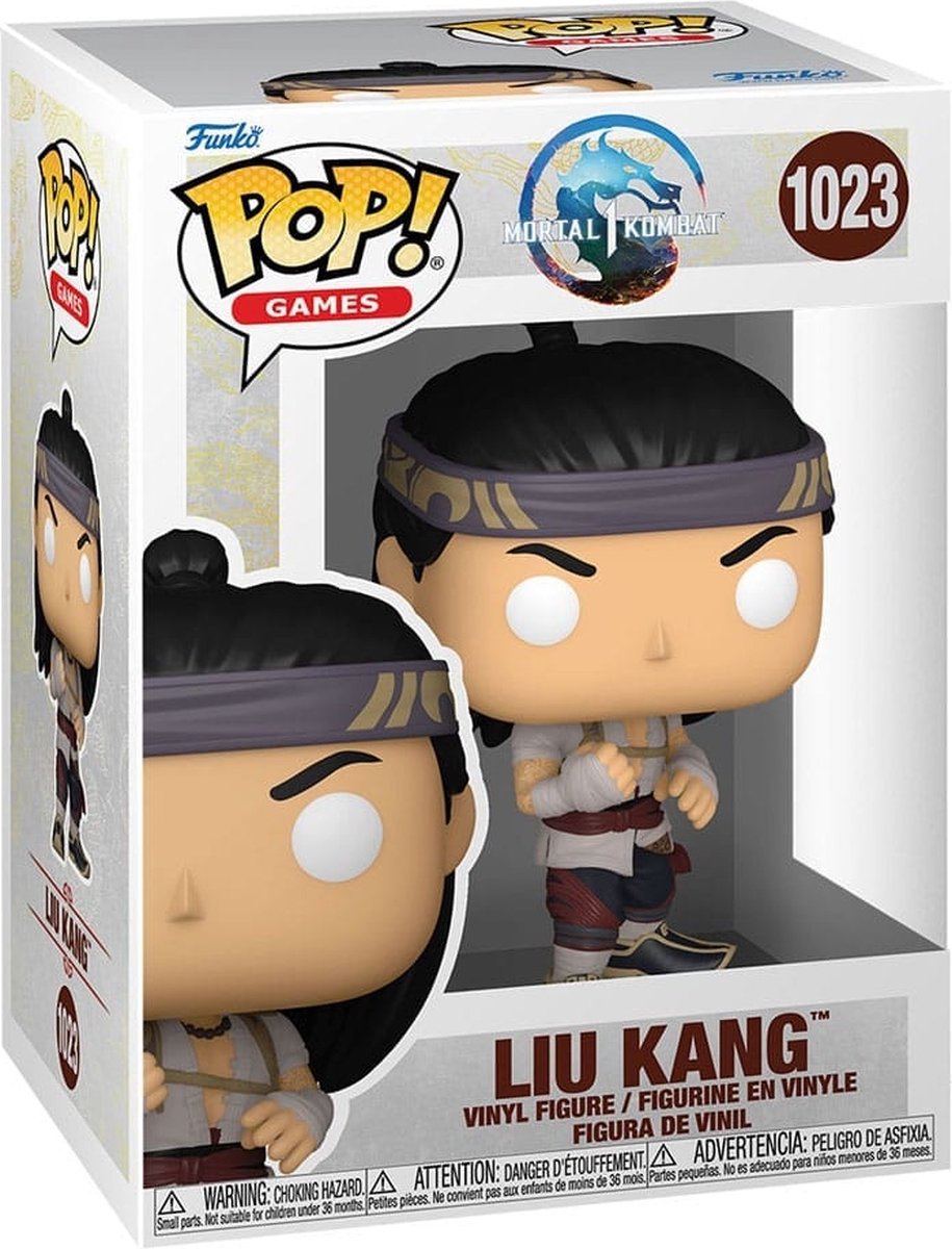 Funko Mortal Kombat Liu Kang figurine en vinyle 1023 pop! PVC multicolore -