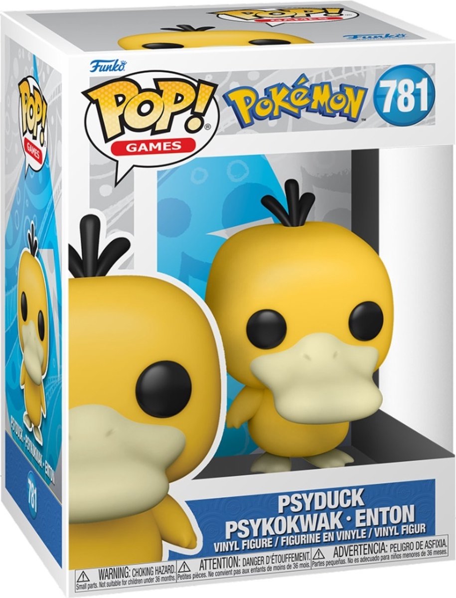 Jeux Funko pop : Pokémon - Psyduck pop #781