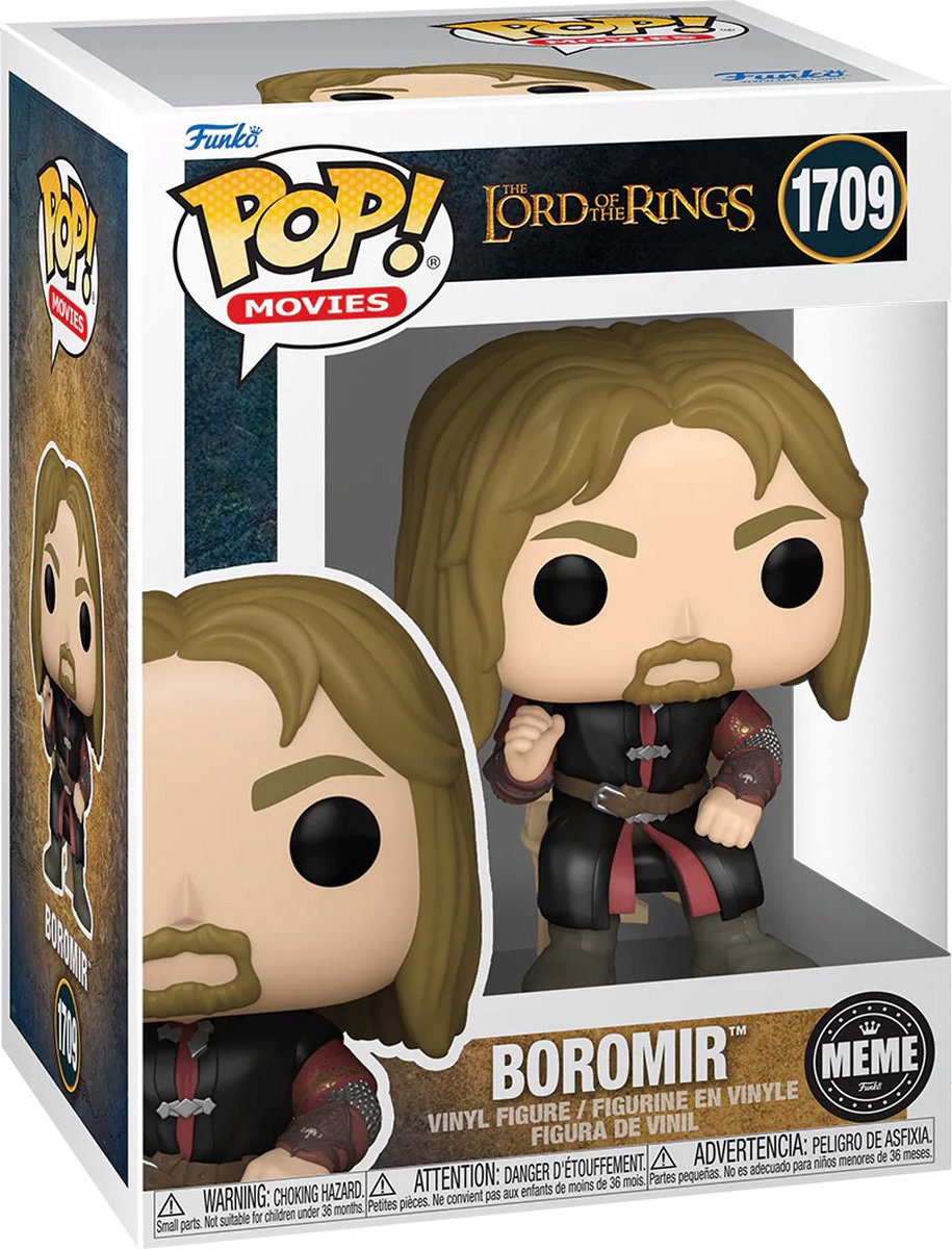 Films Funko pop : le seigneur des anneaux - boromir (meme) pop #1709