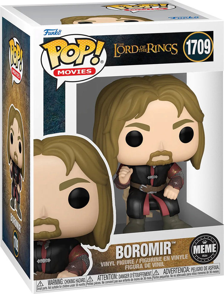 Films Funko pop : le seigneur des anneaux - boromir (meme) pop #1709