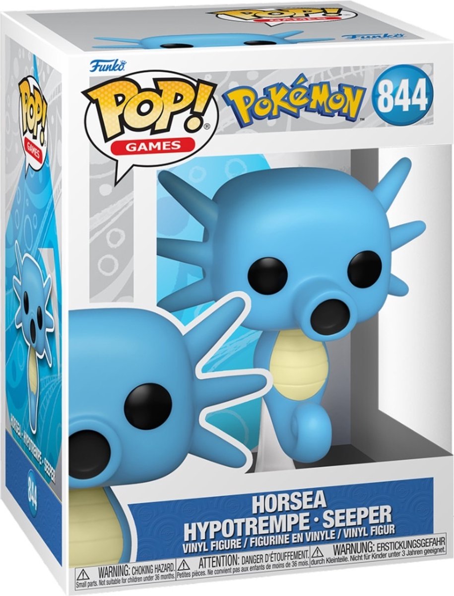 Jeux Funko pop : Pokémon Horsea - pop #844