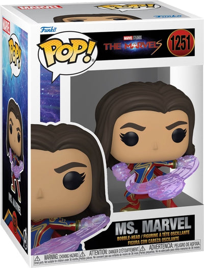 Funko pop marvel : les merveilles - ms marvel - pop #1251