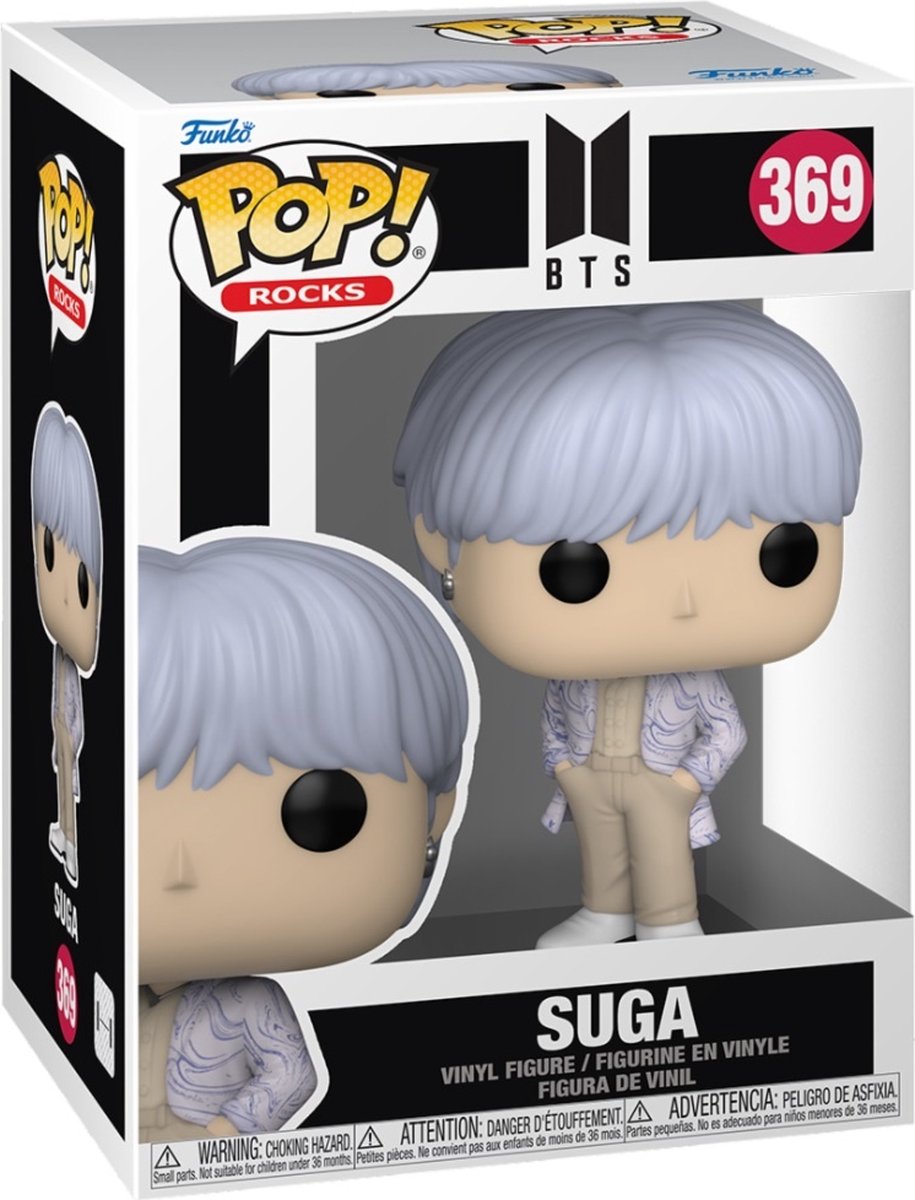 Funko pop rocks : bts - suga - pop #369