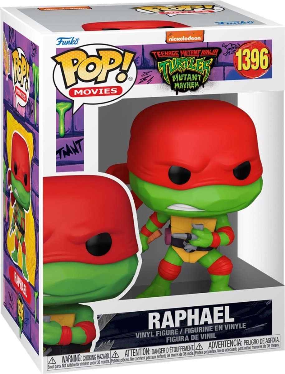Films Funko pop : tmnt raphael - pop #1396