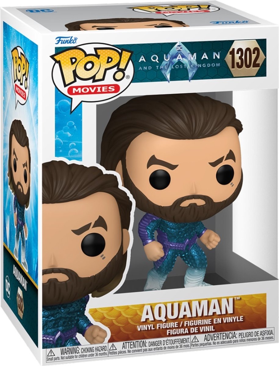 Films Funko pop : Aquaman - costume atlantis - pop #1302