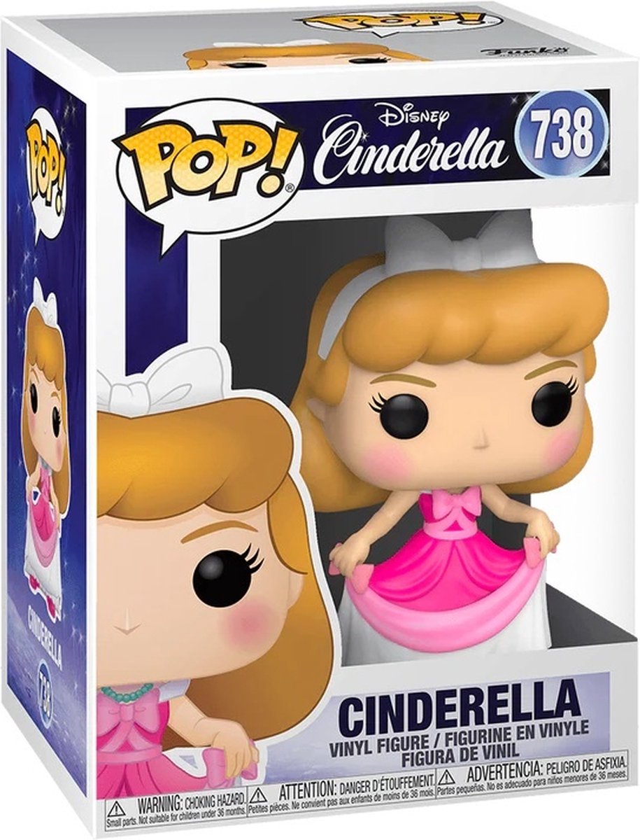 Funko pop disney : cendrillon - cendrillon - pop #738