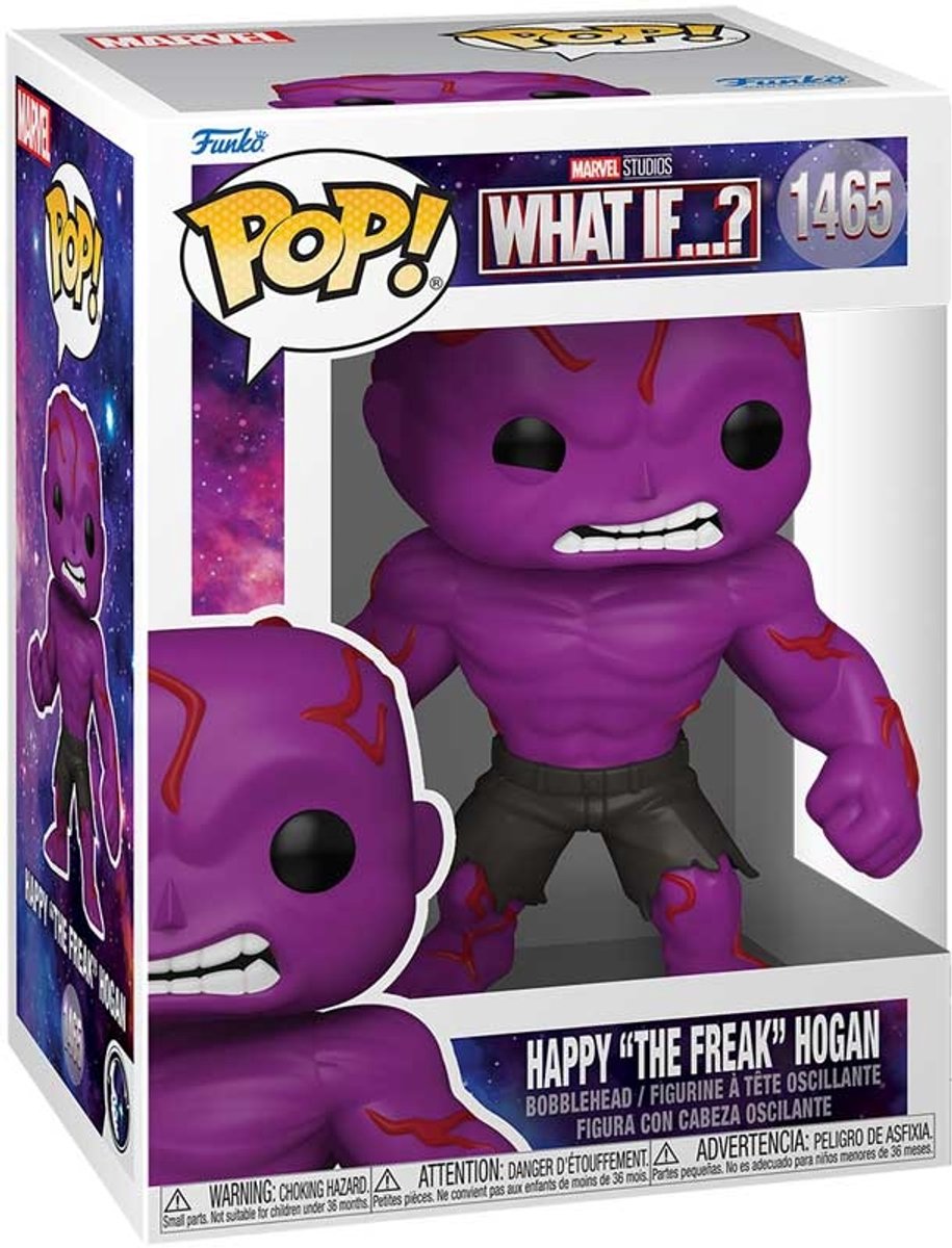 Funko-pop ! merveille : et si... ? - heureux ''le monstre'' hogan #1465