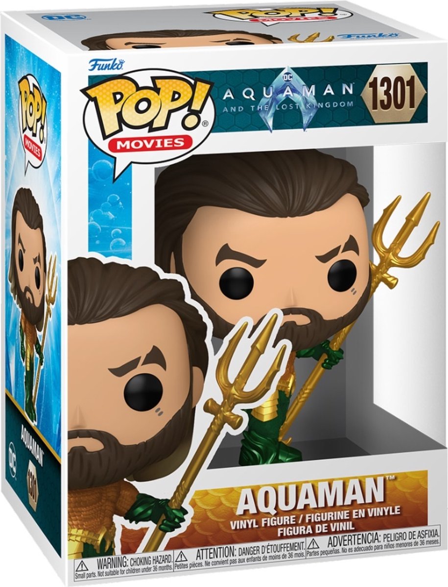Films Funko pop : Aquaman - costume de héros - pop #1301