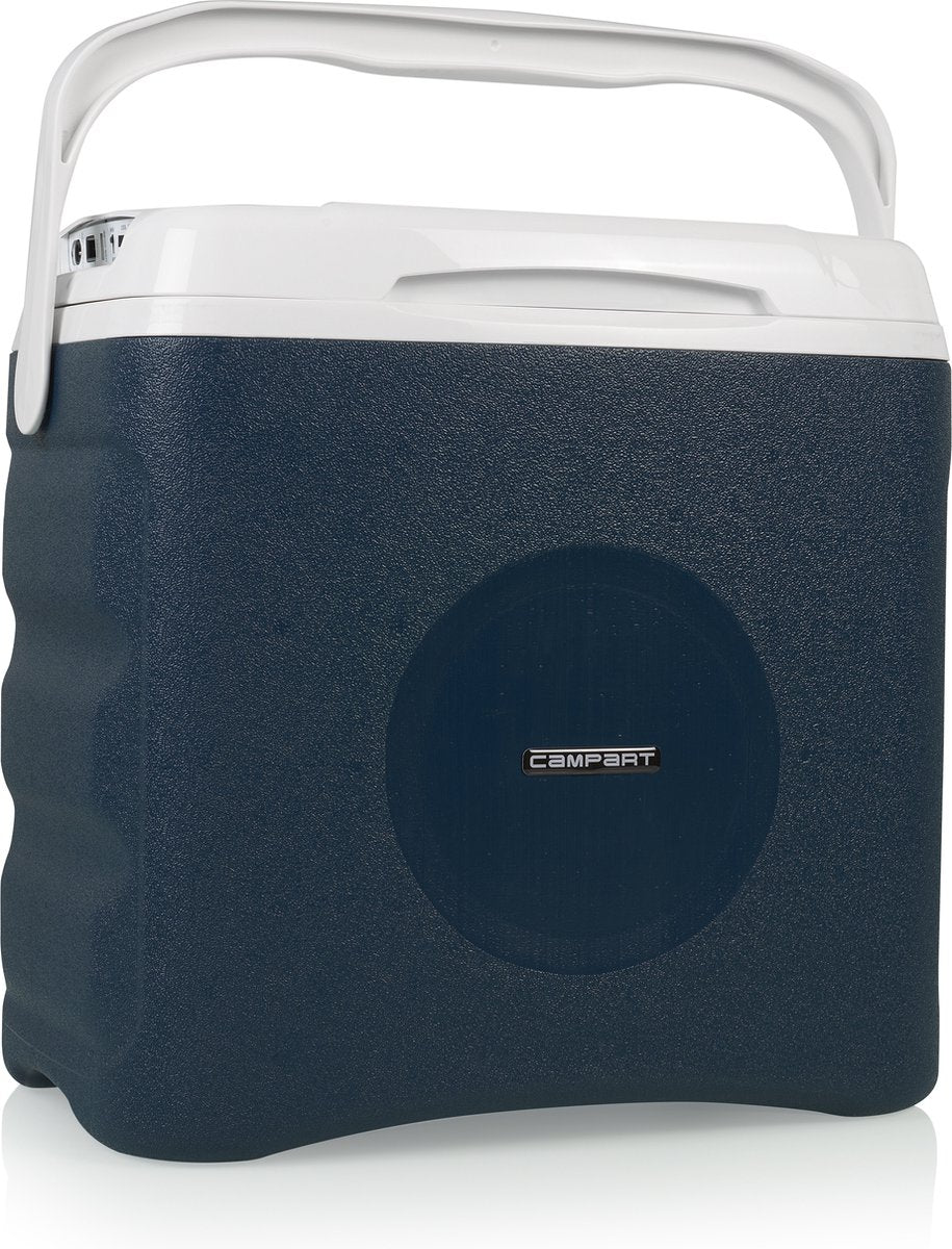 Campart CB-8630 - glacière 30 litres - thermoélectrique - chargeur de voiture 12v prise 230v - refroidit et chauffe