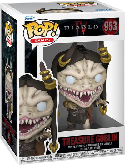 Jeux Funko pop : diablo 4 - trésor gobelin - pop #953