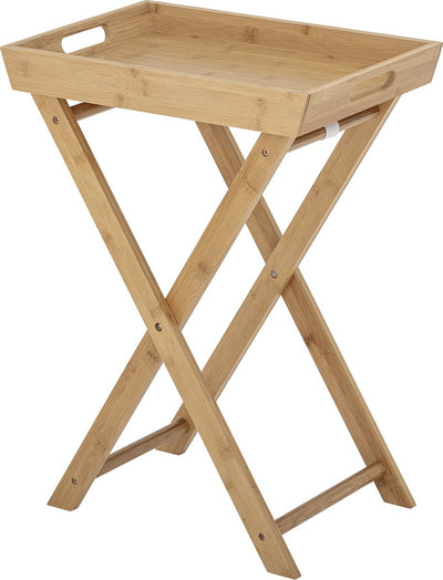 Bloomingville - table plateau adlene - beige - bambou