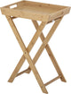 Bloomingville - table plateau adlene - beige - bambou