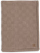Jollein couverture bébé berceau - 100x150cm - tricot box - velours café au lait
