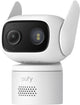 Eufy beveiliging bedrade cam c31 - wit - kantelbare beveiligingscamera - binnen en buiten - duale antenne - kleurennachtzicht - lokale opslag - geen maandelijkse kosten - ip66 - waterdicht - ai mens voertuig huisdierdetectie - 24 7 continue opname