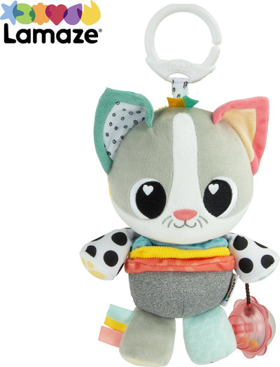 Lamaze millie le chat - jouets éducatifs bébé - jouer et découvrir - peluche