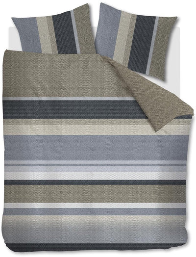 Beddinghouse Housse de couette Jorren - twin xl - 260x200 220 - bleu gris