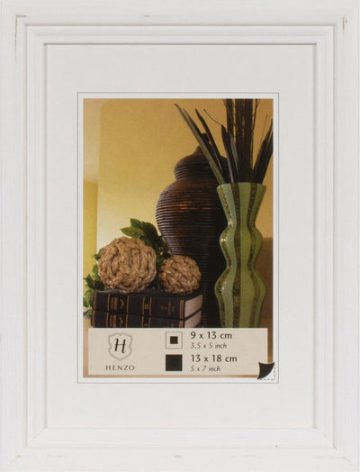 Cadre photo Henzo - - artos - format photo 13x18 cm - blanc