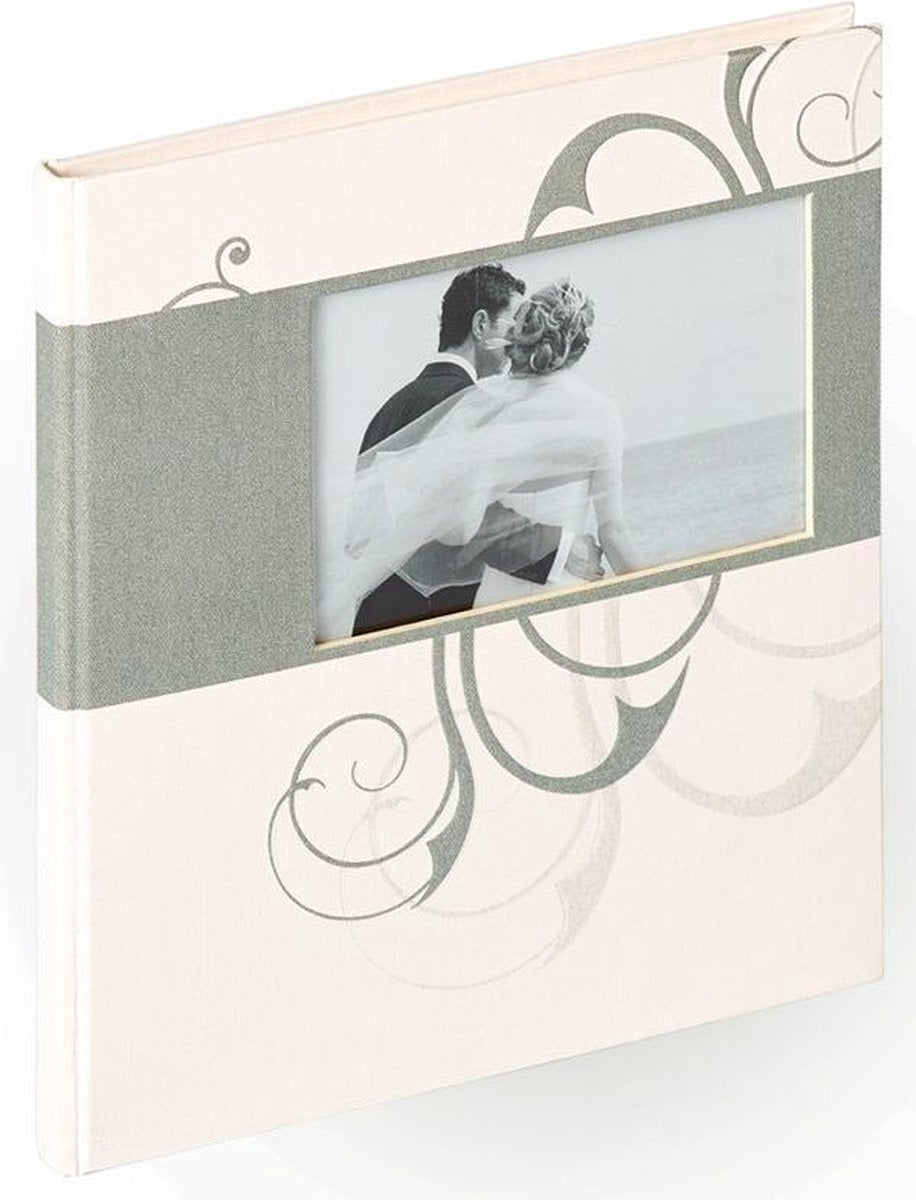 Walther gb-134 romance - livre d'or - taille 23x25 cm - blanc