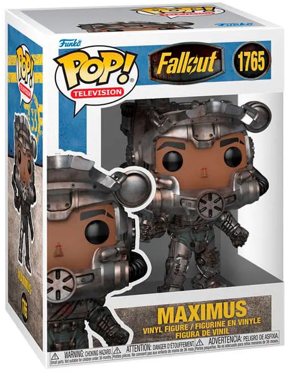 Funko Fallout Maximus (édition Chase possible !) figurine en vinyle 1765 unisexe pop ! - neutre - standard