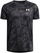 Under armour ua tech 2.0 ss-blk chemise de sport pour garçons - noir - anthracite - blanc