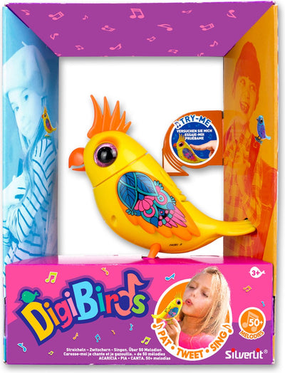 Silverlit digibirds cacatoès unique - oiseau interactif