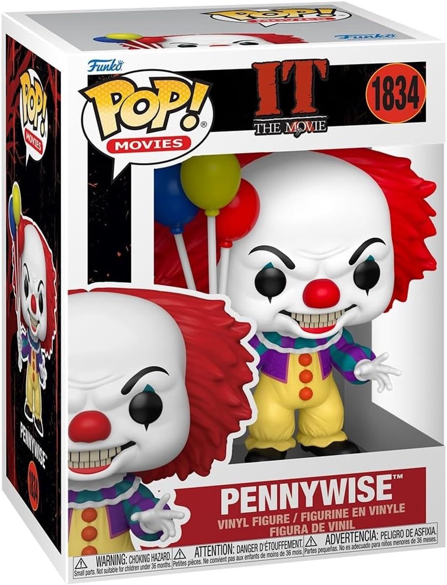 Funko it it - figurine en vinyle Pennywise 1834 pop unisexe ! - neutre - standard