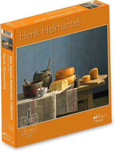 Puzzle Art revisité Henk Helmantel - la nature morte la plus hollandaise - 1000 pièces