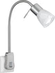 Trio levisto - spot - nickel mat - incl. 1x e14 4,9w - flexible