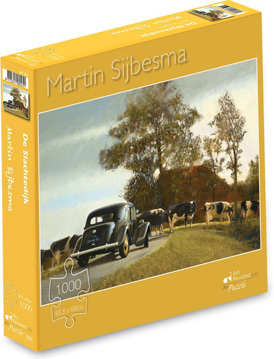 Puzzle Art revisité Martin Sijbesma - De Slaughter - 1000 mcx