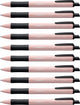 Stabilo pointball - stylo à bille - naturecolors wildflower - rechargeable - rose tendre - boîte de 10 pièces