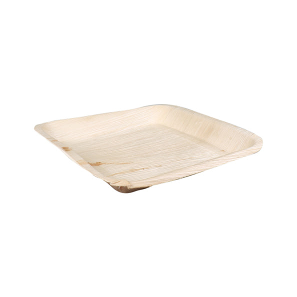 Assiette Depa bioodore feuille de palmier 24 x 24 cm (25 pièces)