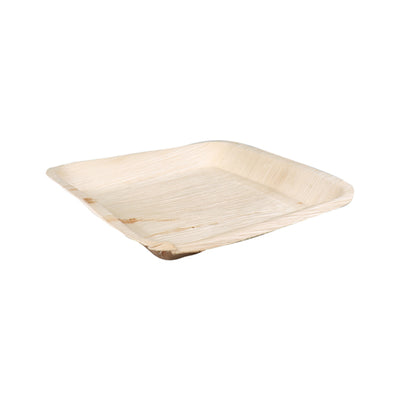 Assiette Depa bioodore feuille de palmier 24 x 24 cm (25 pièces)