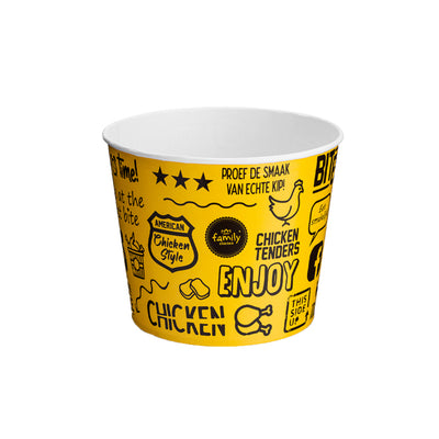 Seau de poulet familial 85oz (180x 2,4 litre)