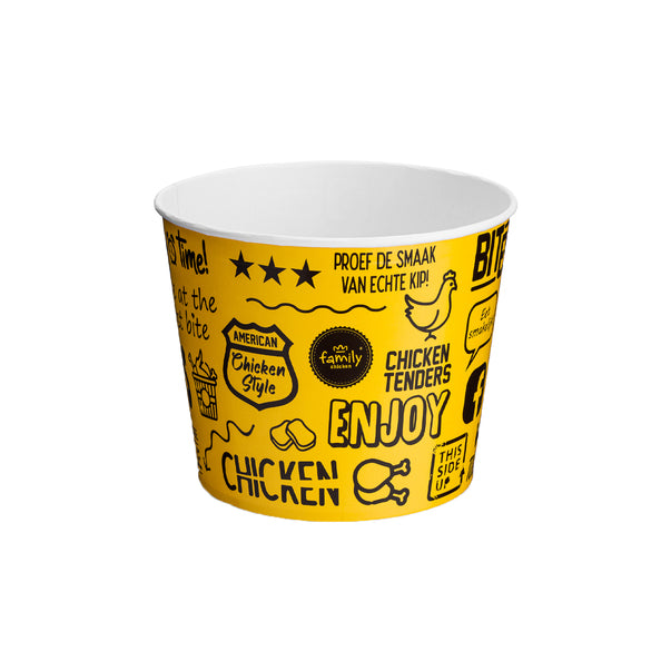 Seau de poulet familial 85oz (180x 2,4 litre)